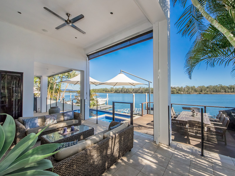 Riverfront home