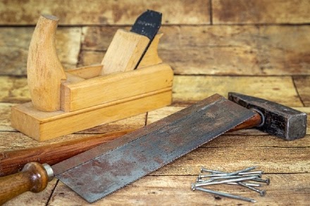 Old builders tools Tools